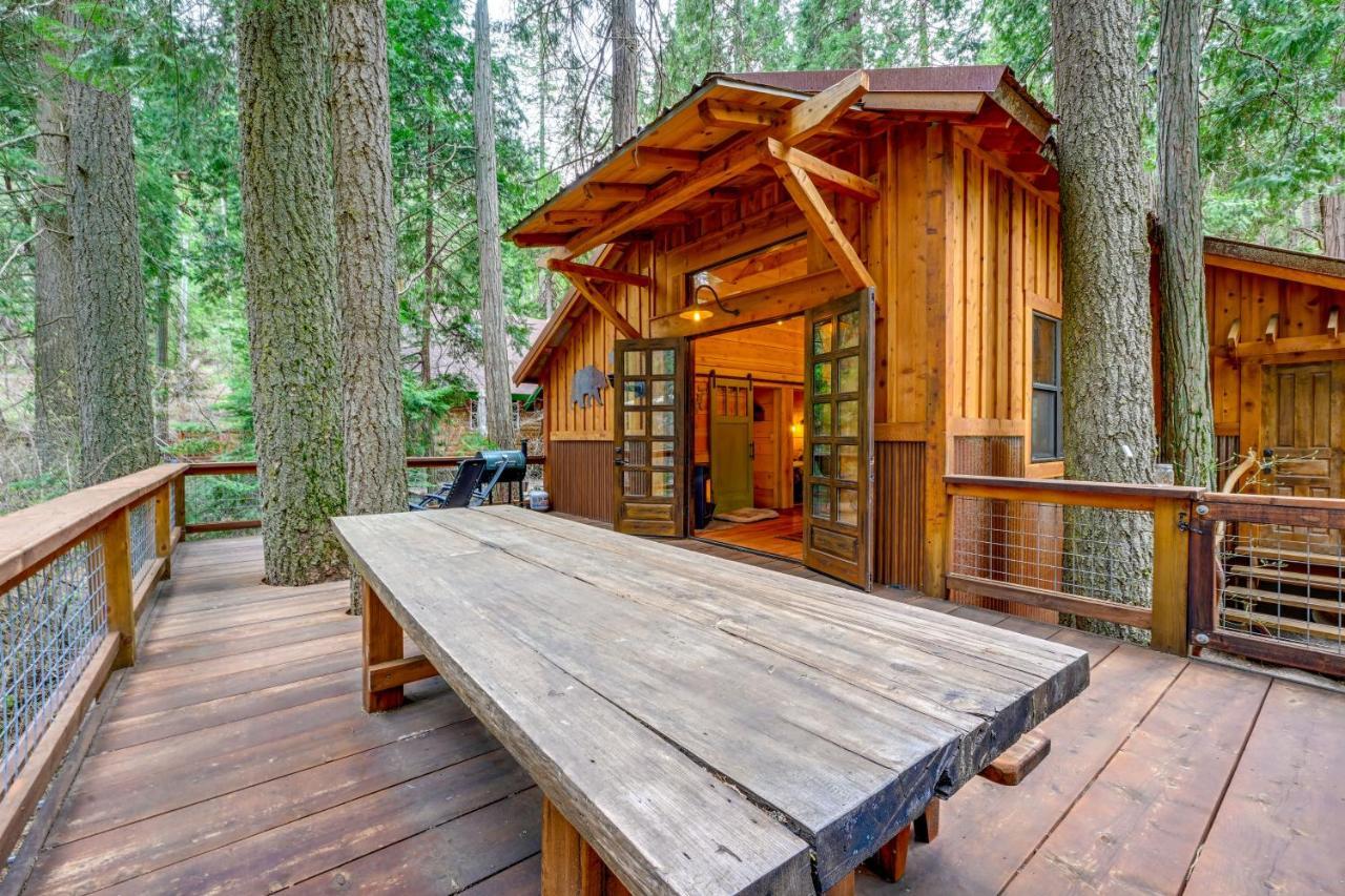 Enchanting Creekside Cabin Near Kings Canyon Park! Badger Luaran gambar